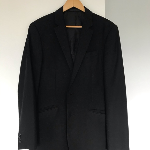 Black Kenneth Cole Reaction Flim Suit - Picture 1 of 5